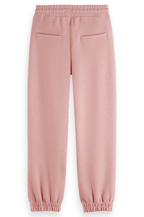 RELAXED-FIT CUFFED SWEATPANTS PINK MELANGE 2