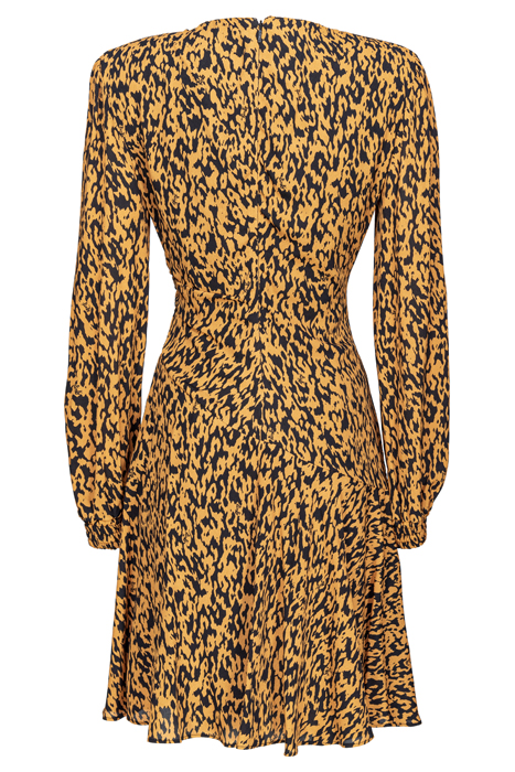 ANTENNISTA DRESS CAMEL/BLACK 2
