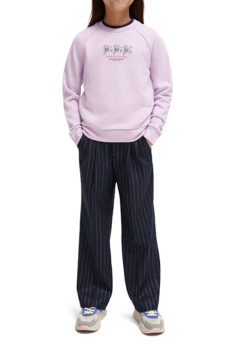 PLEATED PINSTRIPE BOYFRIEND PANTS NIGHT PINSTRIPE 3