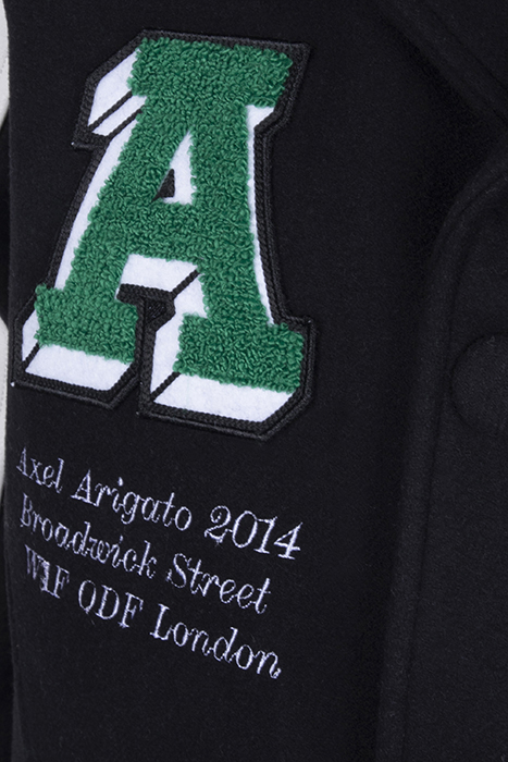 MAYDAY VARSITY COAT BLACK 3