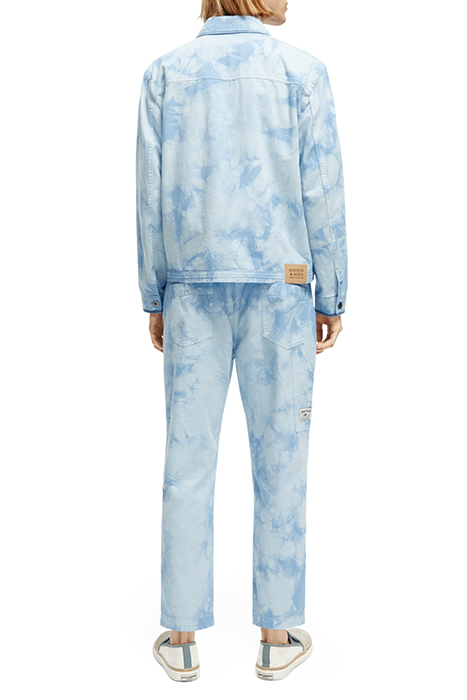 TIE-DYED TRUCKER JACKET COMBO A 3