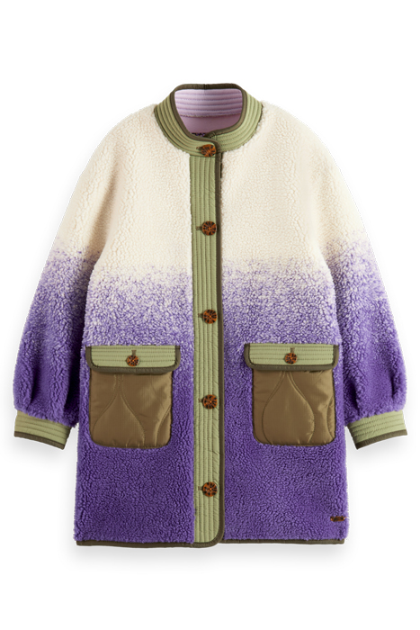 LONGER-LENGTH GRADIENT TEDDY COAT GRADIENT 4