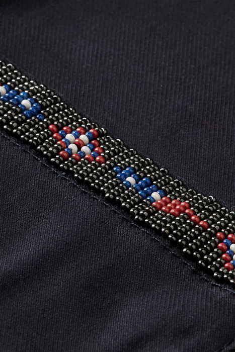 BEAD-TRIMMED WORKWEAR BLAZER NIGHT 7