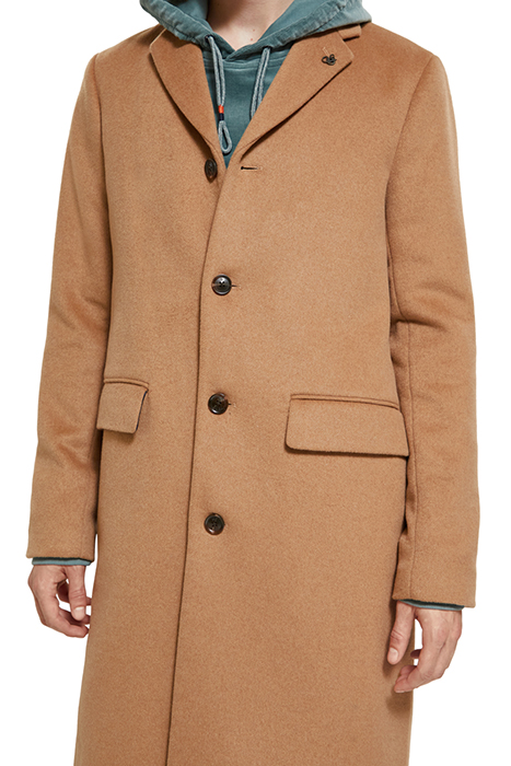 CLASSIC WOOL BLEND OVERCOAT CAMEL 8