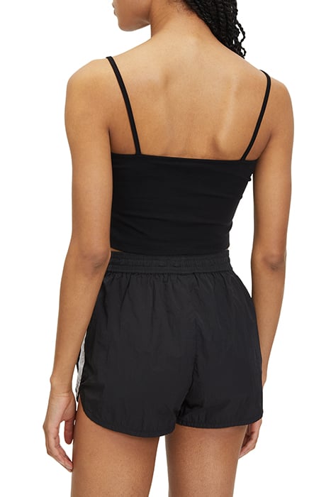 LONI CROPPED SPAGHETTI TOP BLACK 2