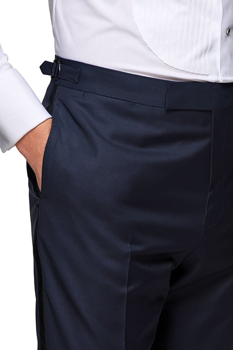 MID BLUE THREE-PIECE LAZIO TUXEDO MID BLUE 9