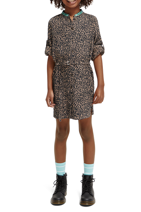 JACQUARD EMBROIDERY SHIRT DRESS CREATURES OF THE NIGHT JACQU 2