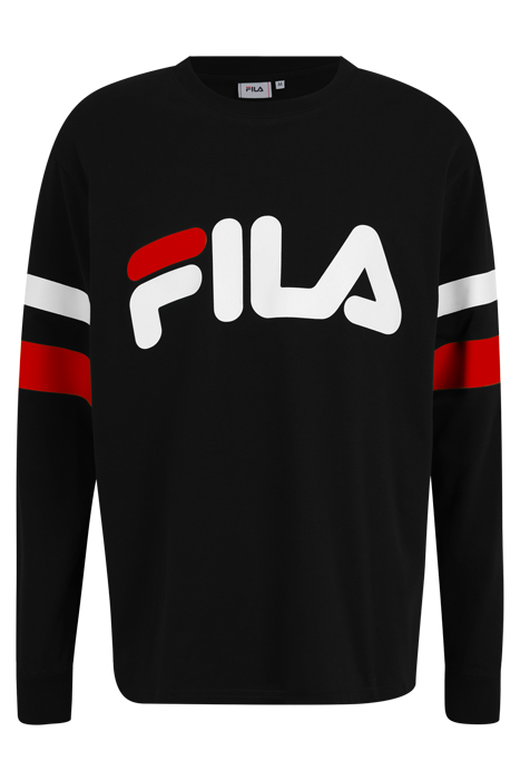 LUOHE OVERSIZED CREW SWEAT BLACK 3