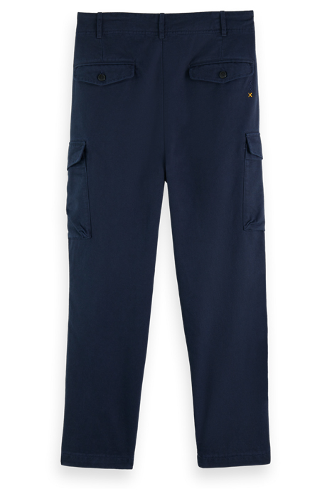 TWILT TWILL PLEATED CARGO IN COTTON TENCEL DENIM BLUE 5