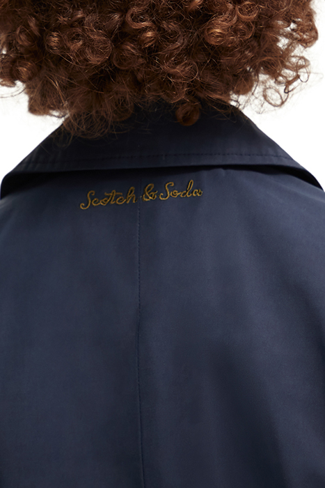 CLASSIC WATER REPELLENT TRENCH COAT NIGHT 8