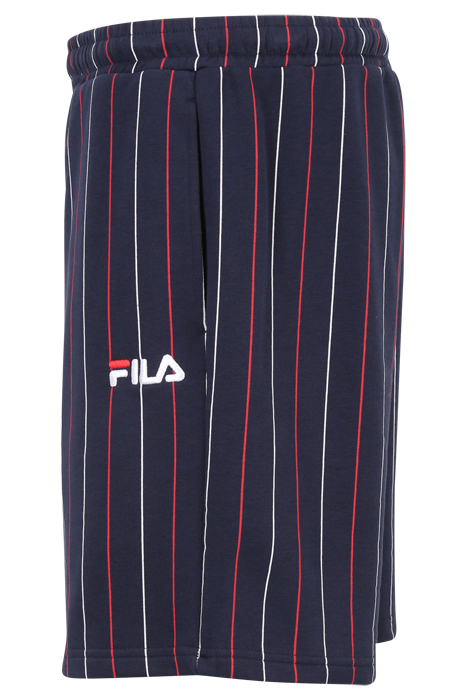 LOBITO PINSTRIPED SHORTS BLACK IRIS/TWO COLOR STIPED 7