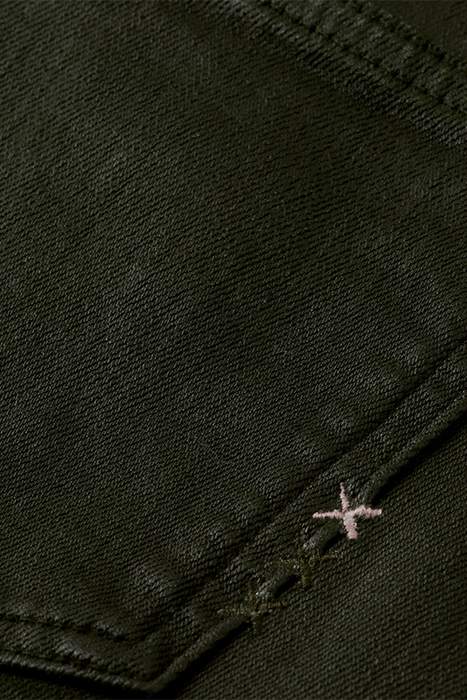 HIGH FIVE SLIM JEANS — COATED COLOURS MILITARY 3