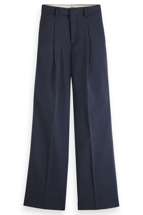 ROSE - PLEATED HIGH RISE WIDE LEG PANTS NIGHT 1
