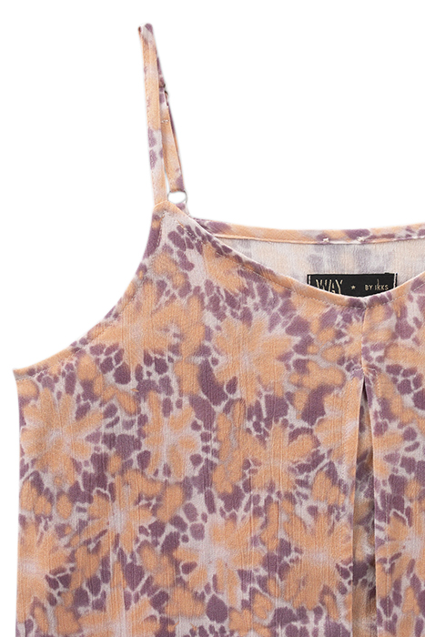 GIRLS’ VIOLET PSYCHEDELIC FLOWER PRINT CAMISOLE 5