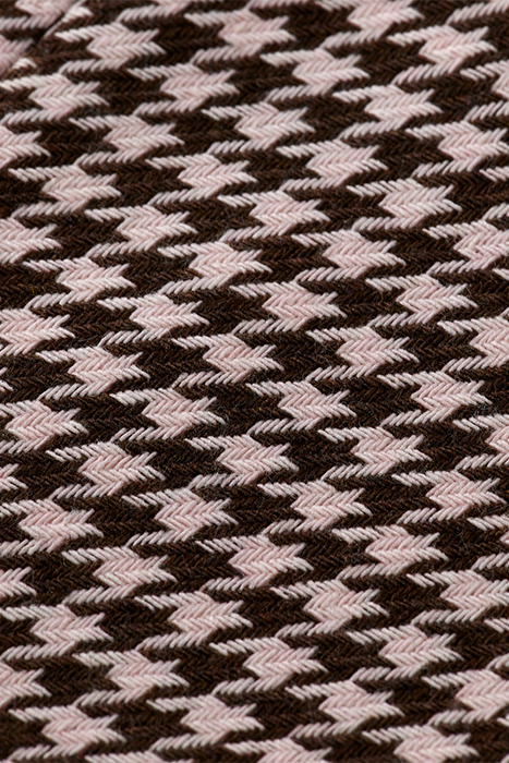 HOUNDSTOOTH SINGLE BREASTED BLAZER HOUNDSTOOTH PINK CLOUD 7