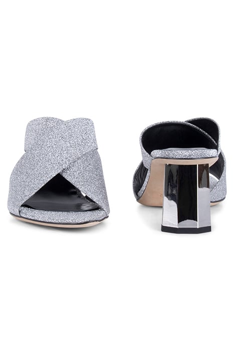 JAZ SILVER GLITTER LEATHER 2