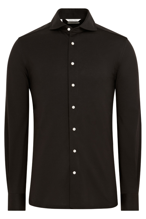 DARK BROWN EXTRA SLIM FIT SHIRT 4