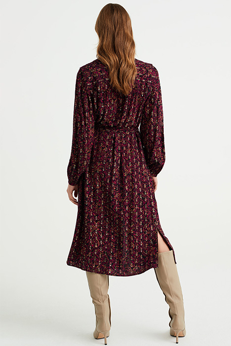 DRESS MID LENGTH PINK 2