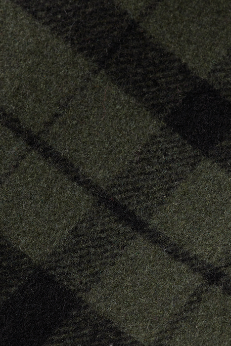 GREEN CHECK BIKER JACKET MILITARY GREEN CHECK 9