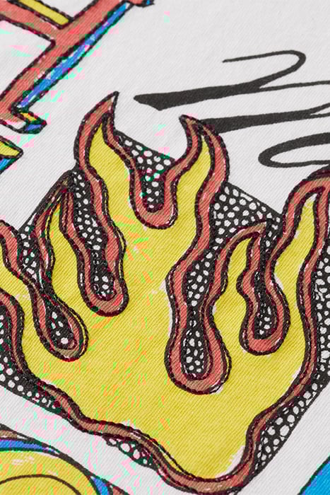 HIT MACHINE RELAXED FIT T-SHIRT WHITE 6