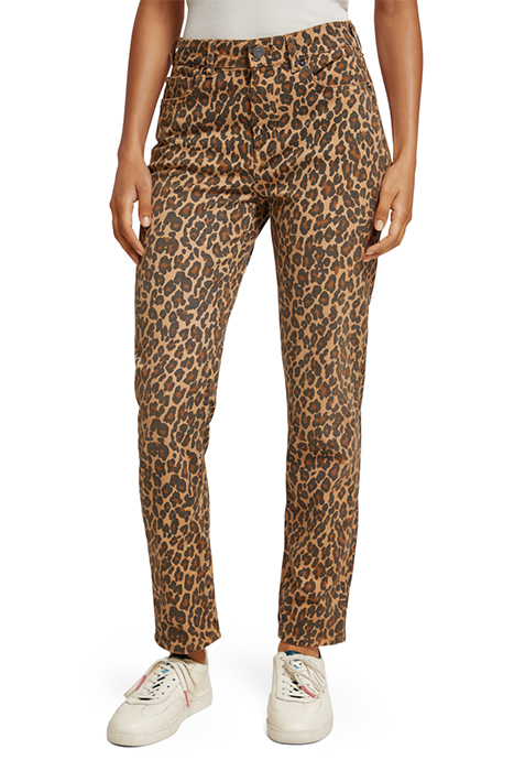 HIGH FIVE SLIM FIT JEANS — PRINT AND DYE CREATURES OF THE NI 1