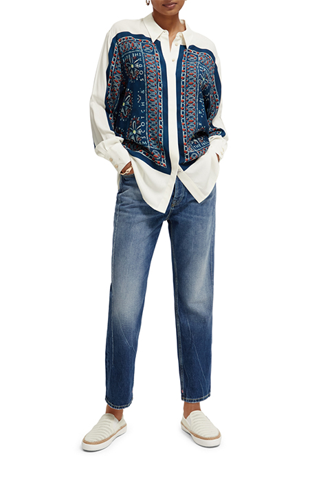 THE BUZZ BOYFRIEND FIT —BLUE BLITZ 3