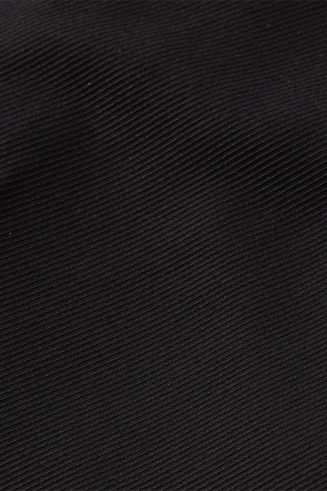 ROSE - PLEATED HIGH RISE WIDE LEG GABARDINE PANT EVENING BLA 9