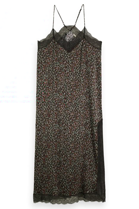 CAMI DRESS WITH LACE DETAIL CREATURES OF THE NIGHT FIELD GRE 3