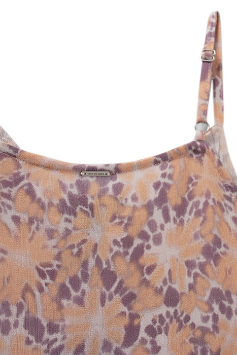 GIRLS’ VIOLET PSYCHEDELIC FLOWER PRINT CAMISOLE 7