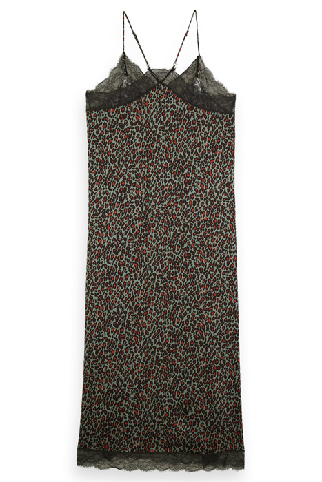 CAMI DRESS WITH LACE DETAIL CREATURES OF THE NIGHT FIELD GRE 4