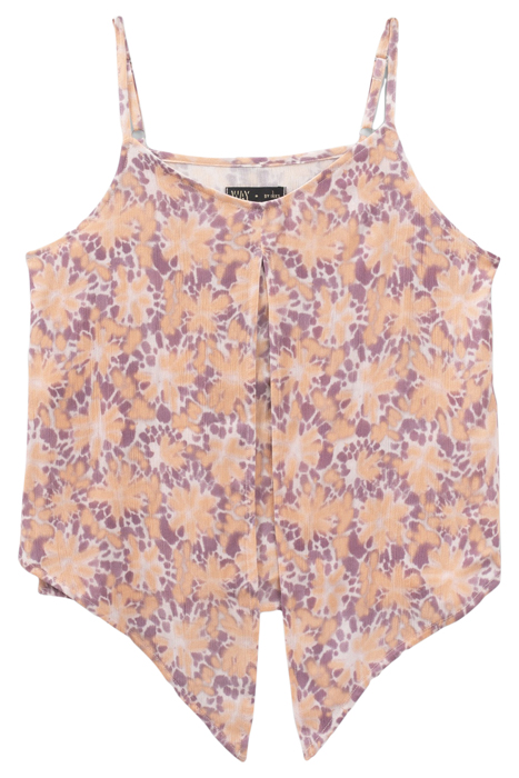 GIRLS’ VIOLET PSYCHEDELIC FLOWER PRINT CAMISOLE 4