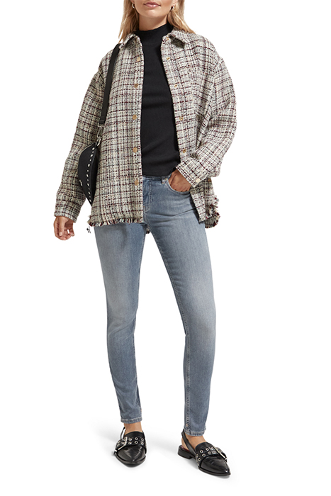 BOHEMIENNE SKINNY JEANS — ELECTRIC BLUE 3