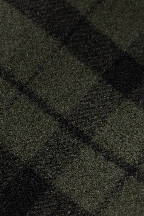 GREEN CHECK BIKER JACKET MILITARY GREEN CHECK 9