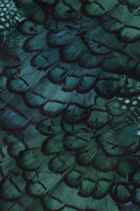 WAISTED BELT DETAIL JUMPSUIT FEATHER BOTTLE GREEN 8