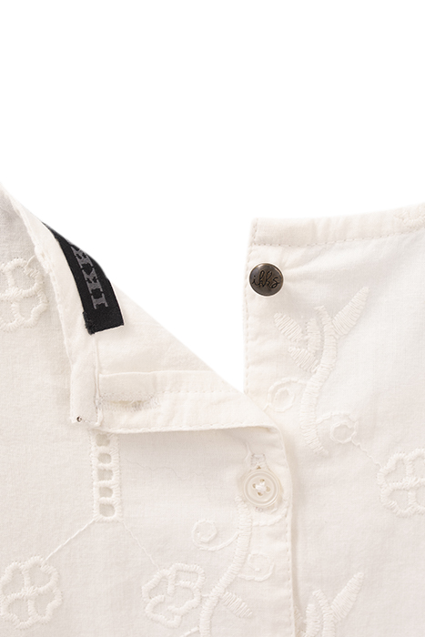 GIRLS’ OFF-WHITE DRESS WITH LACE AND EMBROIDERY 6