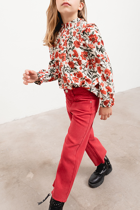 LONG-SLEEVED ECRU BLOUSE OFF-WHITE 2