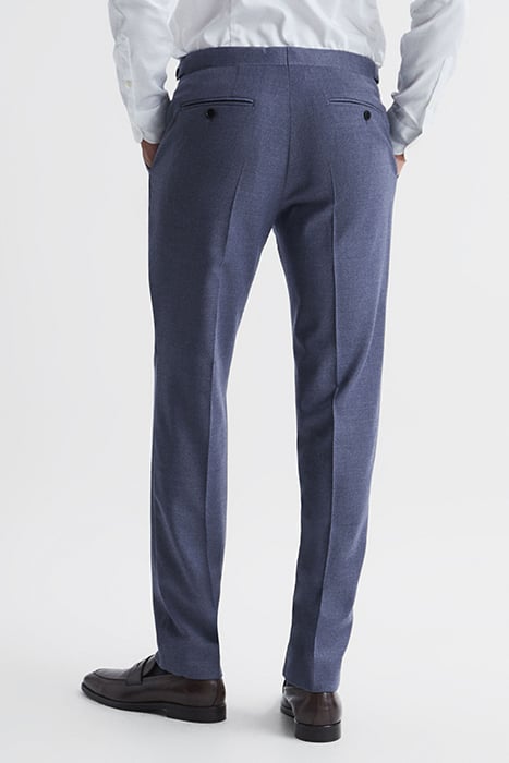 MARQUEE-MOLESKIN SUIT PANTS BLUE 2