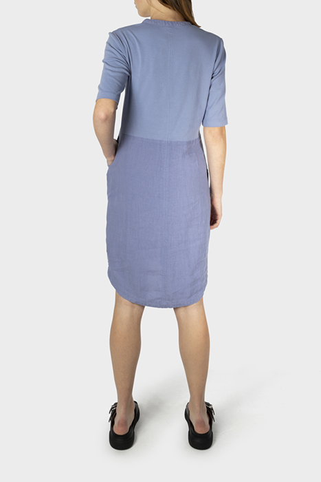 DRESS WOVEN MEDIUM BLUE ICE 2