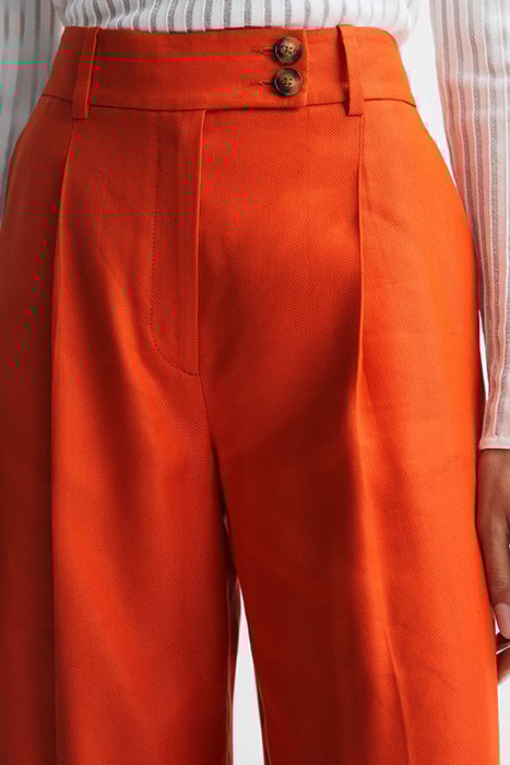 HOLLIE-WIDELEG WIDE-LEG & FLARED PANTS ORANGE 6