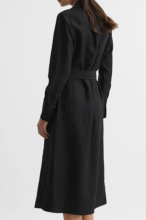 PHOENIX-PREMIUM DRESS SHIRT BLACK 2