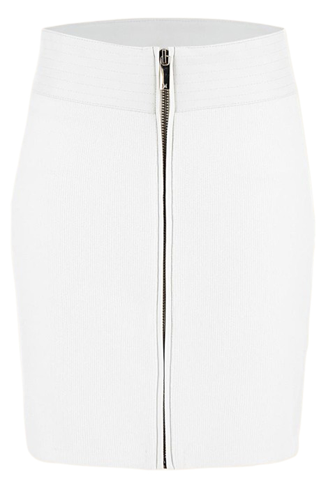 GIO ZIPPED SKIRT PALE PEARL 4