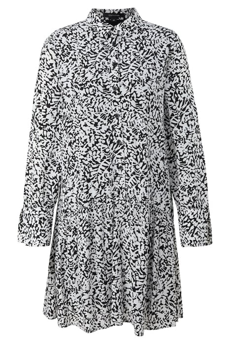 COMMA DRESSES GREY/BLACK 3