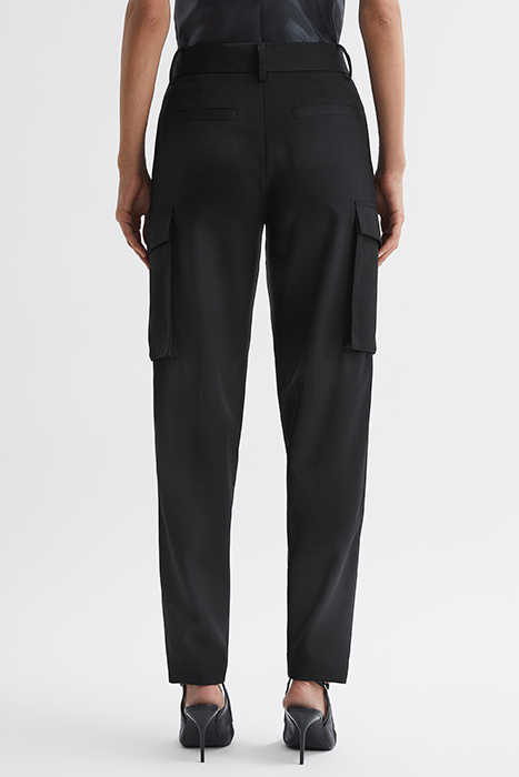 VIOLET-COMBAT CARGO PANTS BLACK 3