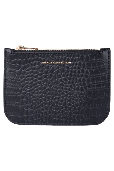 GINA ZIP PURSE BLACK 1