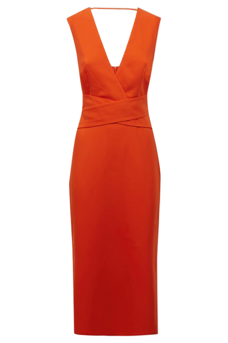 JAYLA-CROSS DRESS ORANGE 3