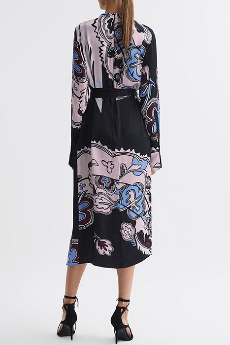 SAMARA-SCARF DRESS BLACK 2