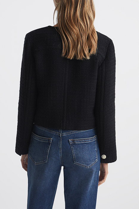 ESMIE-CROPPED CROPPED JACKET BLACK 2