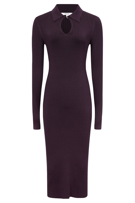 RONNIE-COLLARED DRESS PURPLE 3