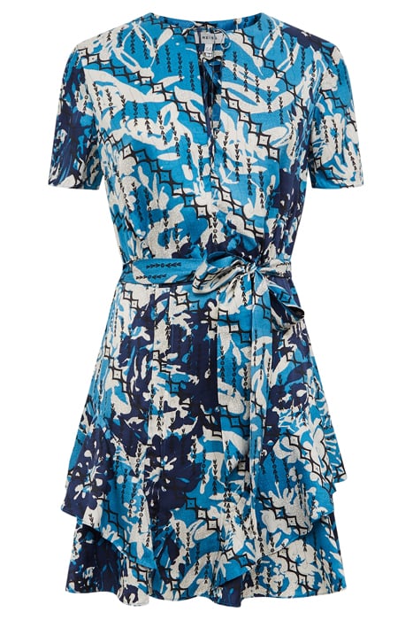 POSEY-DITSY DRESS BLUE 3