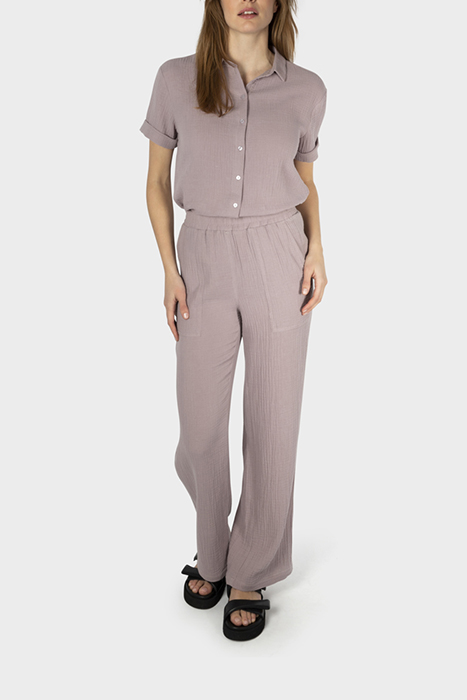 BLOUSE WOVEN 1/2 SLEEVES PURPLE DOVE 7